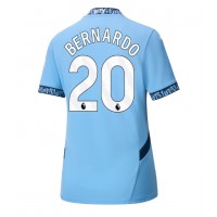 Maglia Calcio Manchester City Bernardo Silva #20 Prima Divisa Donna 2024-25 Manica Corta